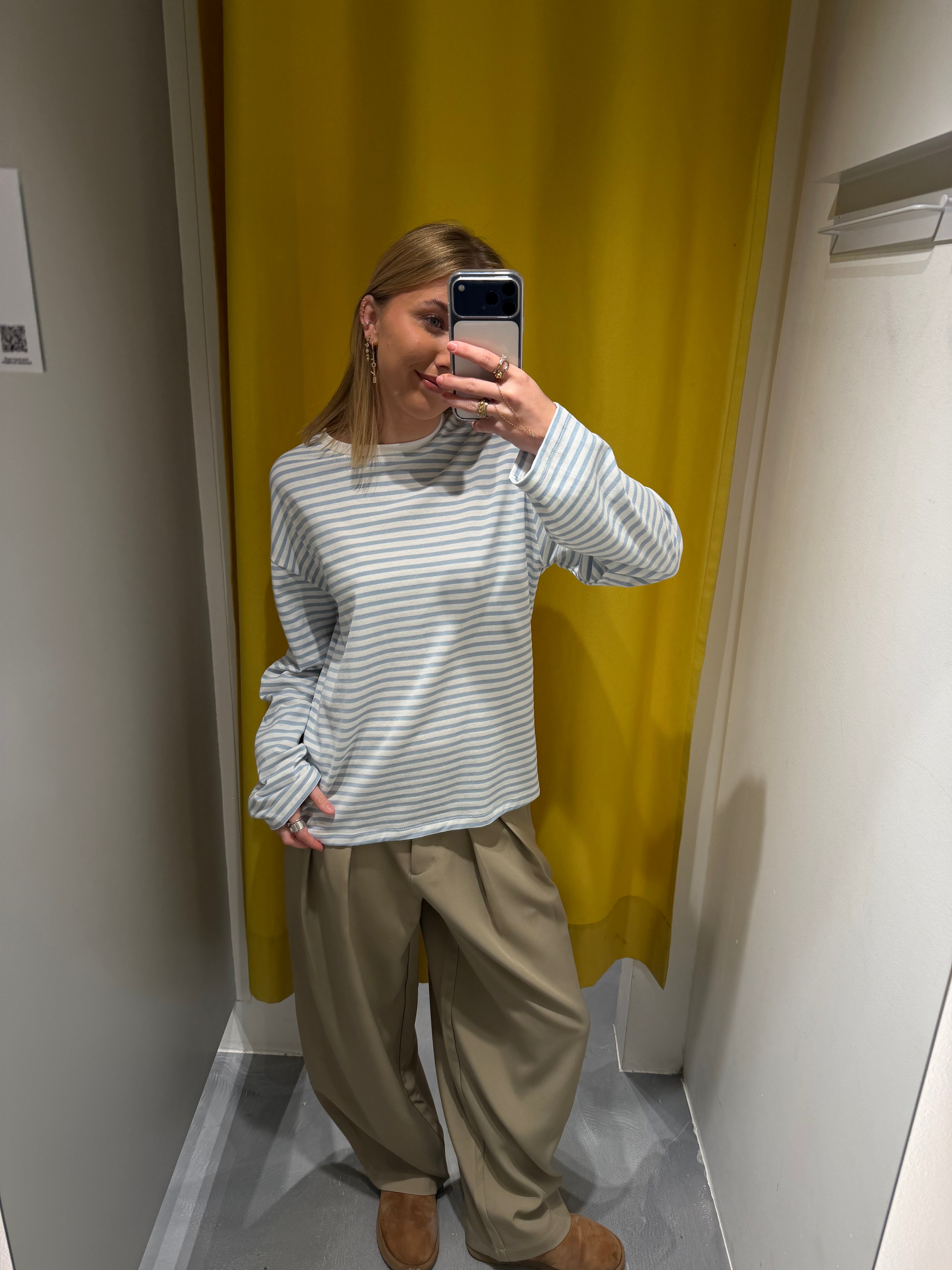 PCSADIE T-Shirt - CASHMERE BLUE